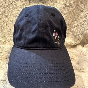 U.S. POLO ASSN. Navy Embroidered Logo Hat Adjustable